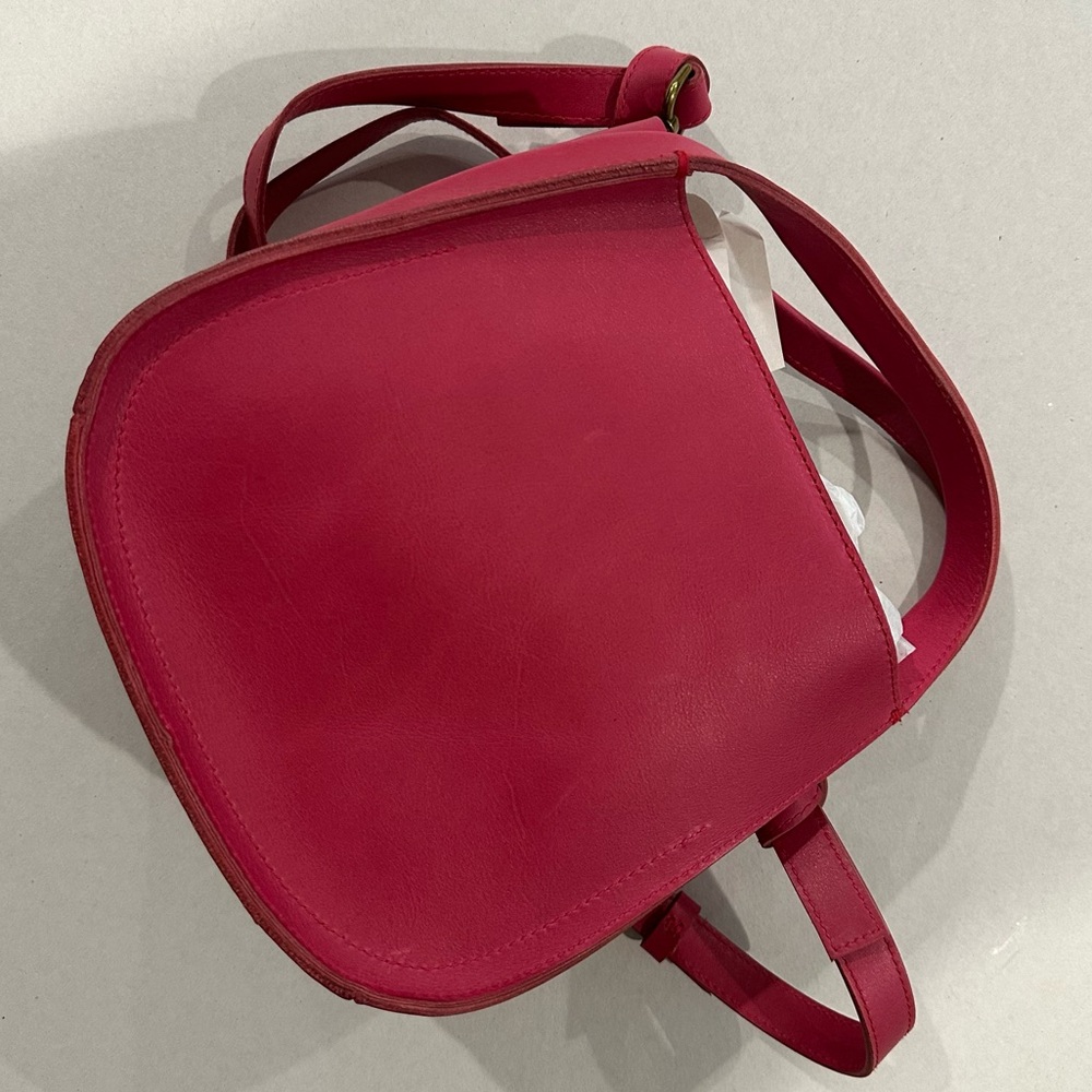 Madewell Sydney bag, beautiful pink leather